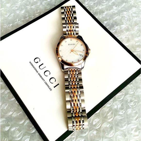 BEAUTIFUL ladies GUCCI watch w/ diamonds 💎💎 - Picture 7 of 14
